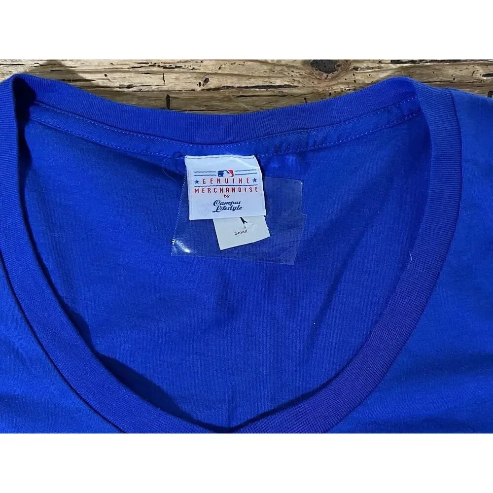 Genuine Merchandise Women's Size S Blue LA Dodgers T-Shirt